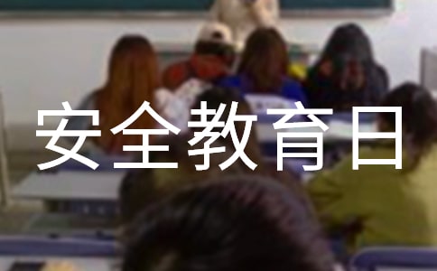 全國中小學生安全教育日宣傳活動總結
