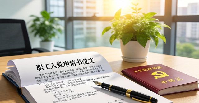 職工入黨申請書范文2026
