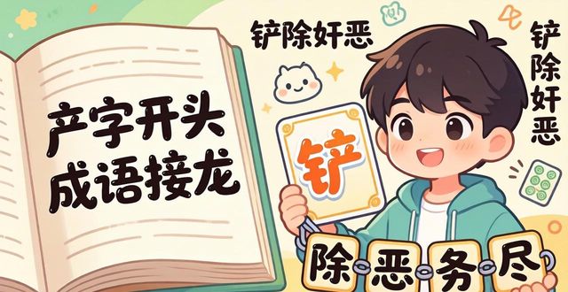 產(chǎn)字開(kāi)頭的成語(yǔ)接龍