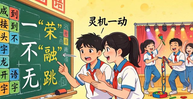 談笑風生成語接龍