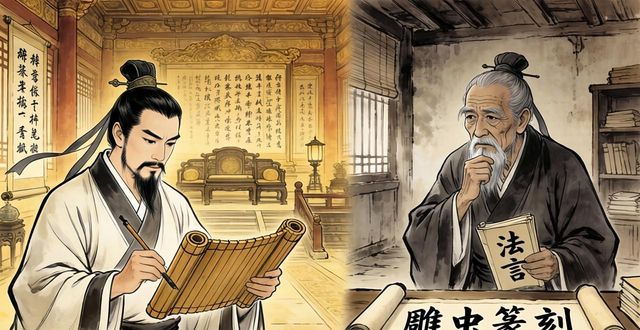 雕蟲小技的成語故事