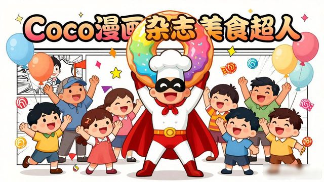coco漫畫雜志美食超人