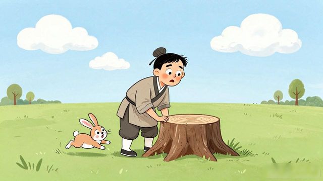 兒童成語故事簡筆畫